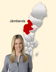 Din region hos Den svenska Dejting-ExpertenSinglar i J&auml;mtland