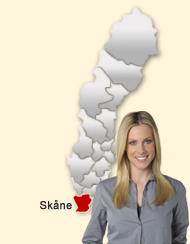 Din region hos Den svenska Dejting-ExpertenSinglar i Sk&aring;ne 